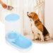 3.8L Automatic Pet Feeder and Water Fountain for Large Cats & Dogs – Food Dispenser with Drink Bowl, Durable PP Material - Classy TrovesSilverClassy Troves3.8L Automatic Pet Feeder and Water Fountain for Large Cats & Dogs – Food Dispenser with Drink Bowl, Durable PP MaterialMake caring for your furry friends a breeze with the 3.8L Automatic Pet Feeder and Water Dispenser! This innovative feeder combines foo