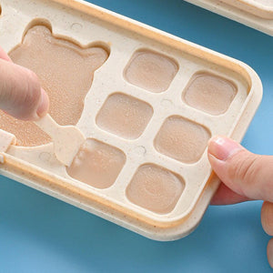 6 - hole Mini Ice Cube Mold Household Kitchen - Classy TrovesWheat Color Ice Cube Tray Setclassy troves6 - hole Mini Ice Cube Mold Household KitchenElevate your drinking experience with our Wheat Ice Cube Tray Set. Crafted from durable plastic, this ice cube mold guarantees quick freezing and effortless release - a must - have for any kitchen or bar. The self - 