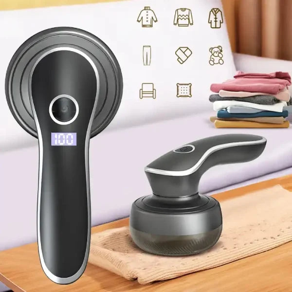 Rechargeable Electric Lint Remover with Digital Display – Portable Fabric Shaver for Clothes, Fluff, and Hair BallsSay hello to fresh, lint-free fabrics with our Rechargeable Electric Lint Remover! Experience the convenience of the digital display, ensuri