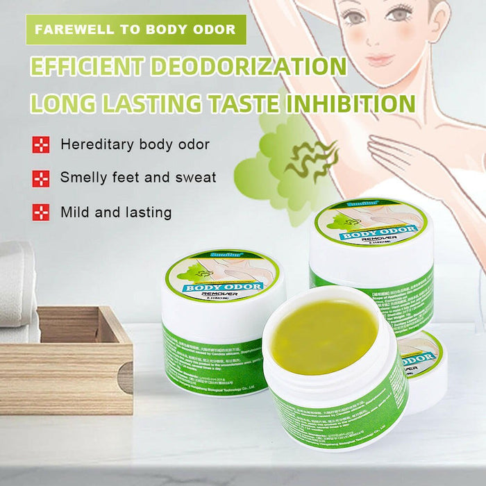 Herbal Body Odor Fox Odor Skin External Use - Classy TrovesBromhidrosis ointmentclassy trovesHerbal Body Odor Fox Odor Skin External UseExperience long - lasting freshness and moisture with our featured Body Balm in a convenient portable size. Say goodbye to embarrassing moments with its deodorizing power, while the gentle formula nourishes your sk