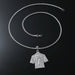 HNSP Cristiano Ronaldo CR7 jersey pendant necklace with zircon chain for soccer fans, stylish hip-hop jewelry accessory.