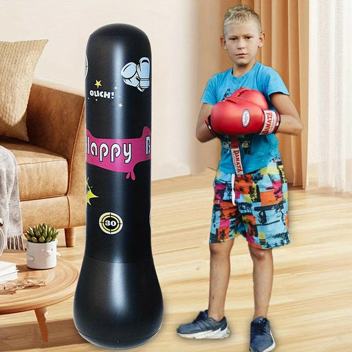 Inflatable Punching Bag for Kids – Bounce - Back Action Bopper Toy, Fun & Safe Gift for Active Play - Classy TrovesSmall glovesClassy TrovesInflatable Punching Bag for Kids – Bounce - Back Action Bopper Toy, Fun & Safe Gift for Active PlayExperience the joy of watching your little ones unleash their unlimited energy with the Inflatable Punching Bag! This interactive toy offers a bounce - back act