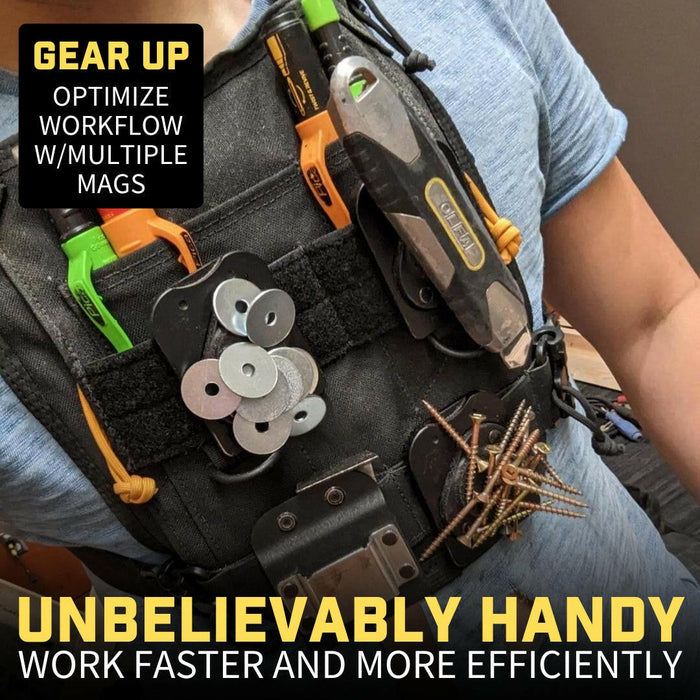 Magnetic Tool Holster with Belt Clip – Hands - Free Adjustable Holder for Wrenches, Hammers, and Screwdrivers - Classy TrovesClassy TrovesMagnetic Tool Holster with Belt Clip – Hands - Free Adjustable Holder for Wrenches, Hammers, and ScrewdriversExperience the ultimate hands - free solution with our Magnetic Tool Holster with Belt Clip. Imagine effortlessly carrying your essential tools like w