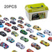 Mini Pull - Back Car Set – 20/30/50 Pcs Plastic Vehicle Models for Kids, Inertia - Powered Toys for Boys, Birthday & Holiday Gifts - Classy Troves20 PCSClassy TrovesMini Pull - Back Car Set – 20/30/50 Pcs Plastic Vehicle Models for Kids, Inertia - Powered Toys for Boys, Birthday & Holiday GiftsDescription: Ignite your child's imagination with our Mini Pull - Back Car Set! Choose from 20, 30, or 50 vibrant and unique vehicl