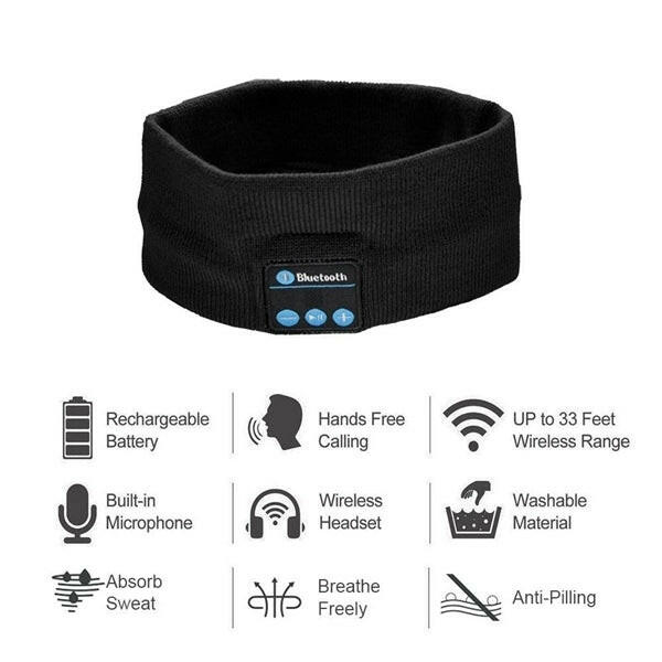 Origianal Wireless Bluetooth Headband 5.0: Sport, Sleep, and Eye Mask with Built - in Earbuds - Classy Trovesclassy trovesOrigianal Wireless Bluetooth Headband 5.0: Sport, Sleep, and Eye Mask with Built - in EarbudsImmerse yourself in a world of comfort and convenience with the Wireless Bluetooth Headband 5.0. This innovative device combines wireless earphones, a sleep mask, a