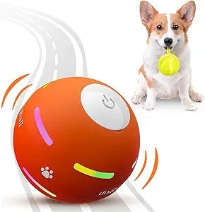 Smart Interactive Dog Toy Ball – USB Rechargeable Automatic Moving & Bouncing Ball for Puppies, Cats, and Pet Gifts - Classy TrovesClassy TrovesSmart Interactive Dog Toy Ball – USB Rechargeable Automatic Moving & Bouncing Ball for Puppies, Cats, and Pet GiftsElevate playtime for your furry companions with the Smart Interactive Dog Toy Ball. This innovative pet toy boasts automatic movement and bo